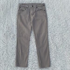 Levis Jeans Mens 31x28 Beige 511 Skinny American Denim Skater‎ Punk Tag 32x30
